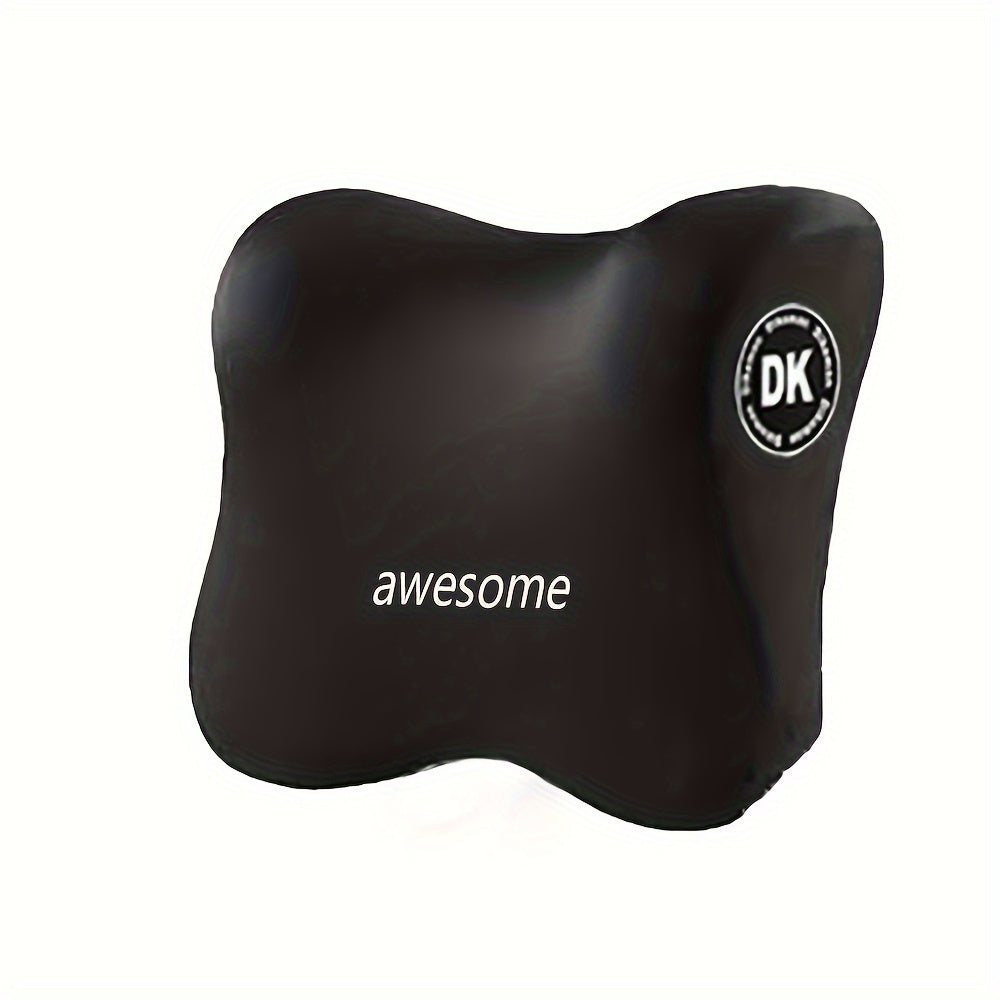 Memory Foam Car Seat Cushion with Headrest and Lumbar Support for Office Home Vehicle