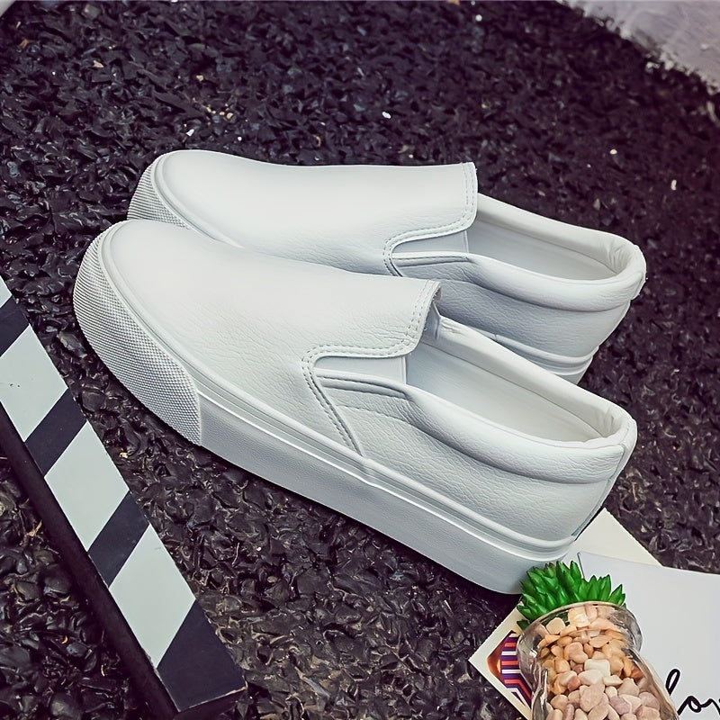 Women's Black Slip-On Loafers Casual Summer Shoes Rubber Sole