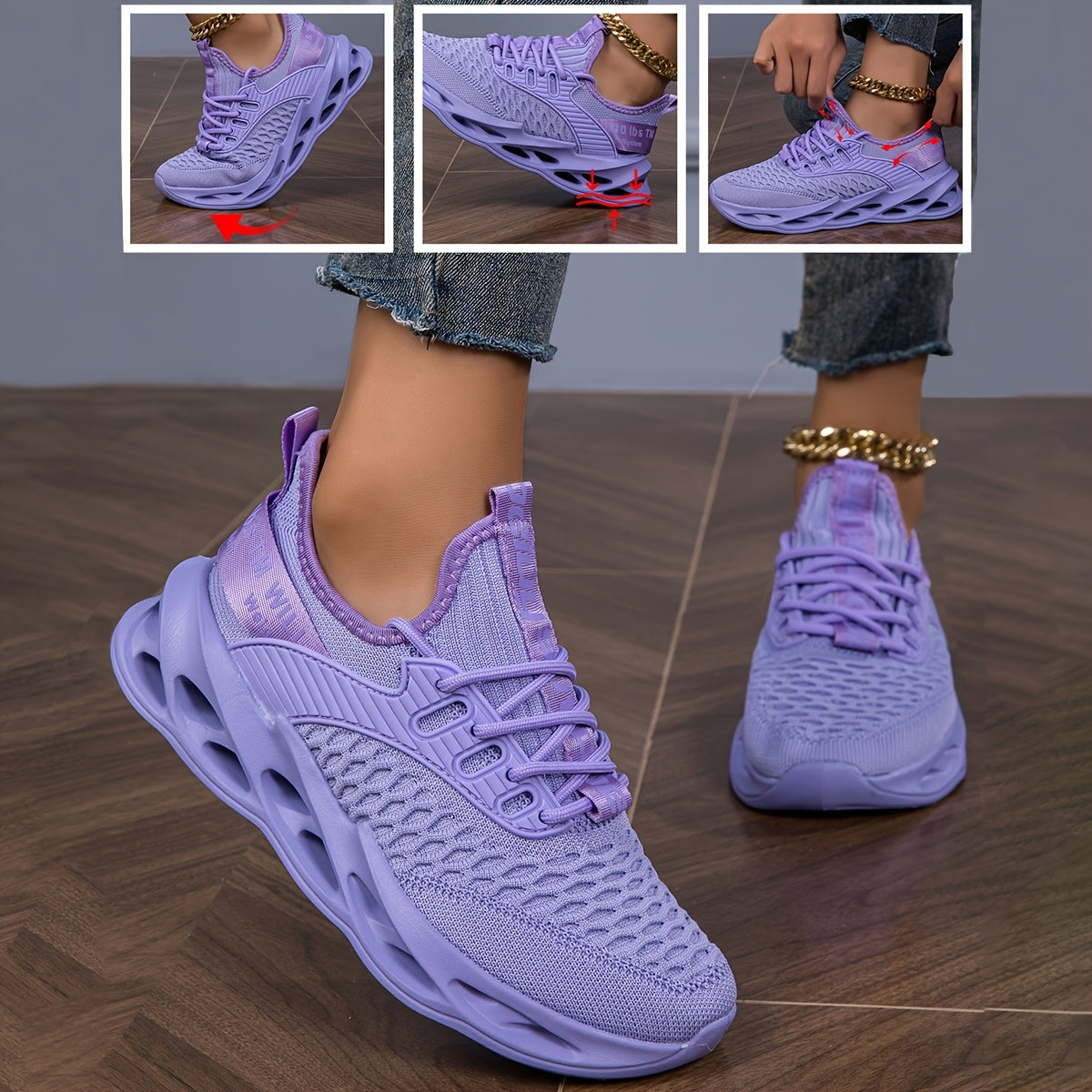 Pink Mesh Casual Sneakers for Men & Women Lightweight Comfortable Shoes