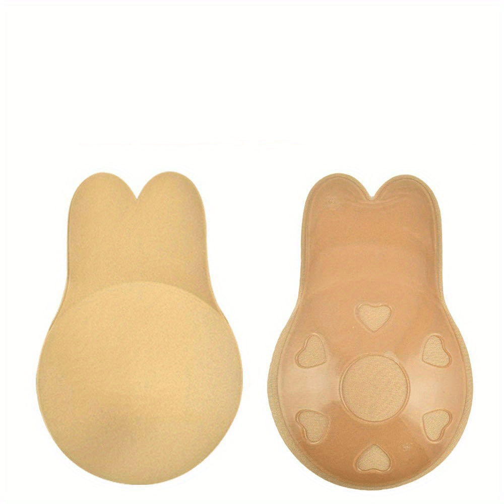 Women’s Invisible Strapless Push-Up Bra Seamless Anti-Convex Wireless Knit Fabric