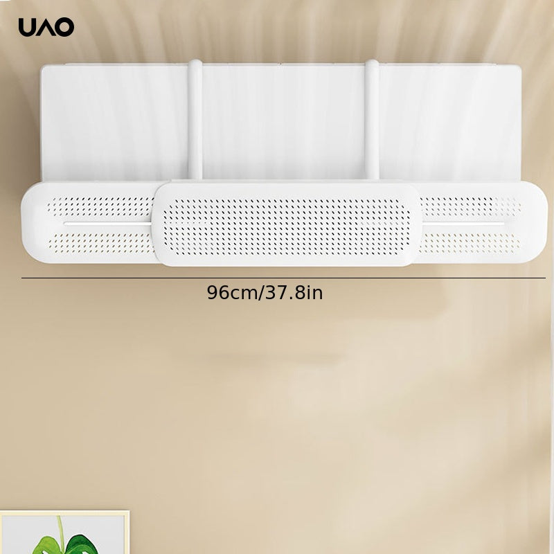 Universal Wall-Mounted Air Conditioner Wind Deflector for Home and Kitchen