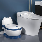 Kids Potty Chair for Children Ages 3-6 Durable Plastic Training Toilet Seat with Lid