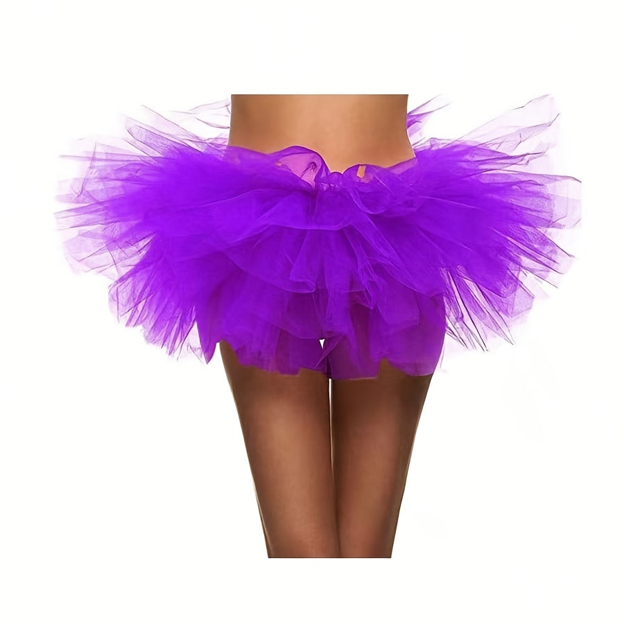 Girls Tutu Skirt 5-Layer Ballet Dance Skirt for Parties and Performances