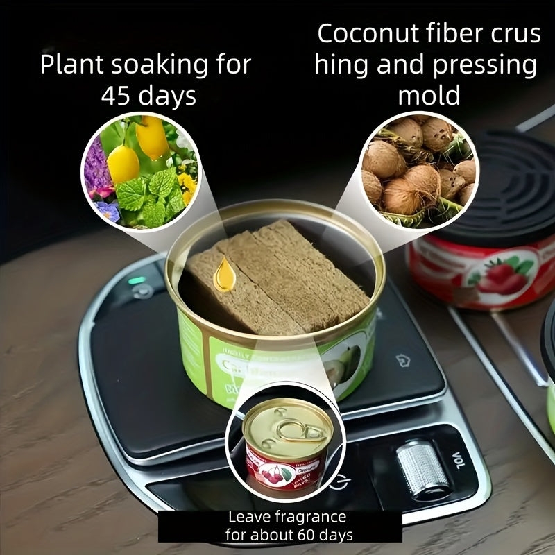 Wooden Canned Fragrance Set Scented Tablets Long-Lasting Aromatherapy