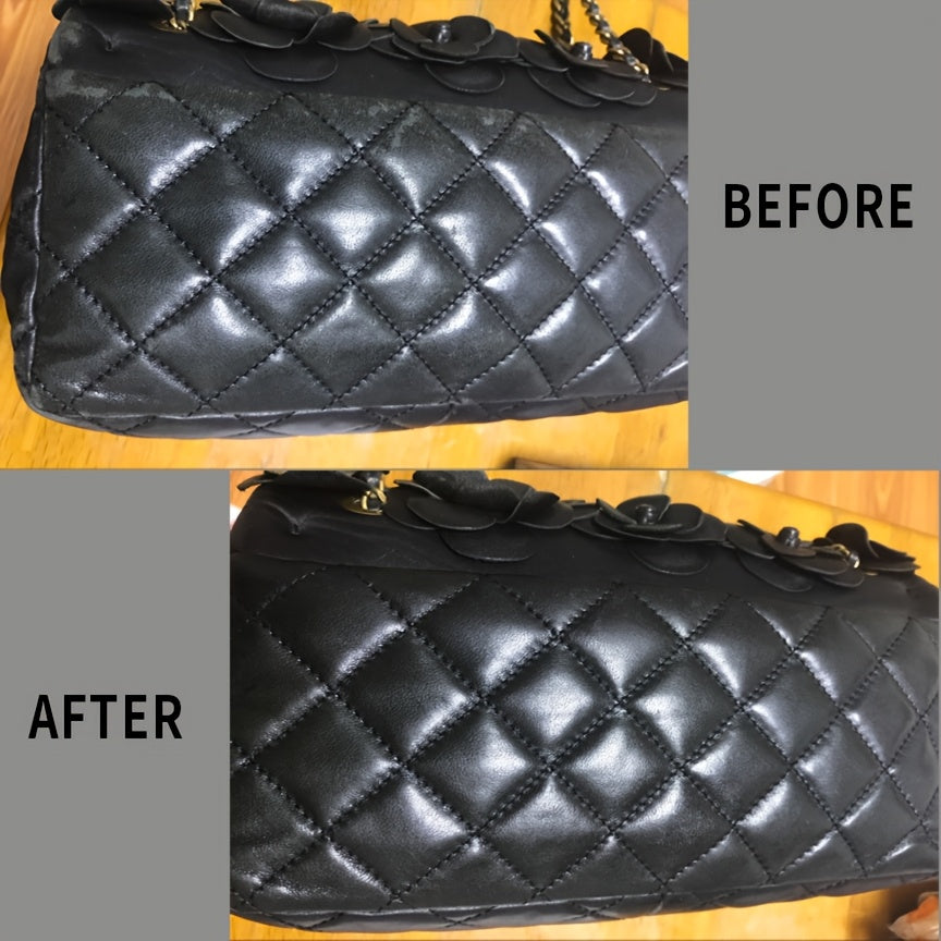 Leather Care Cream Set with Sponge and Nourishing Oil for Jackets Shoes