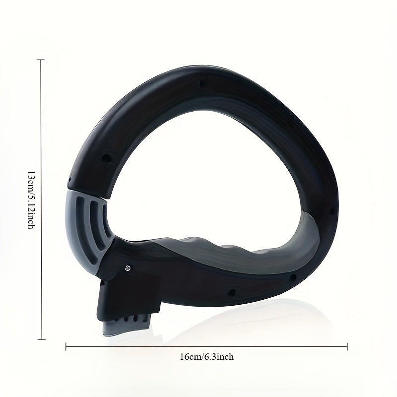 Soporte para bolsas de plástico con asa ergonómica, resistente, organizador portátil