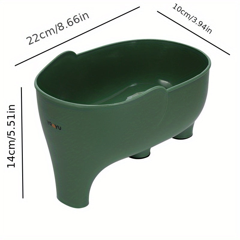 Anti-Skid Fil Elephant Dizayni Oshxona Lavabosi Filtr - Osonlik bilan Oziq-ovqat Qoldiqlarini Filtrlash uchun Qulay Tayyorlash va Tozalash