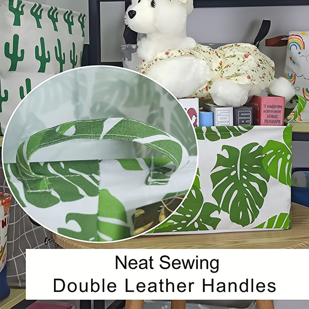 Bolalaringizning o'yinchoqlarini bizning qulay, suv o'tkazmaydigan va uyga mos keladigan saqlash savatimiz bilan tartibli va toza saqlang!