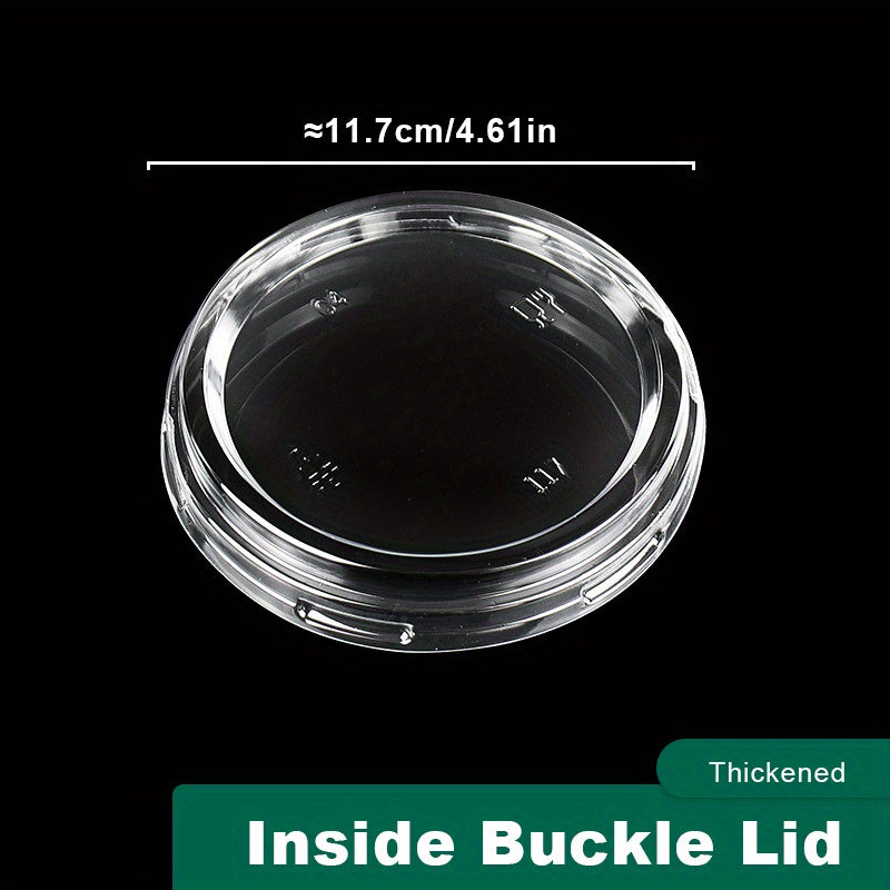 50 Pack 32oz BPA Free Plastic Deli Meal Prep Containers Leak-Proof Stackable