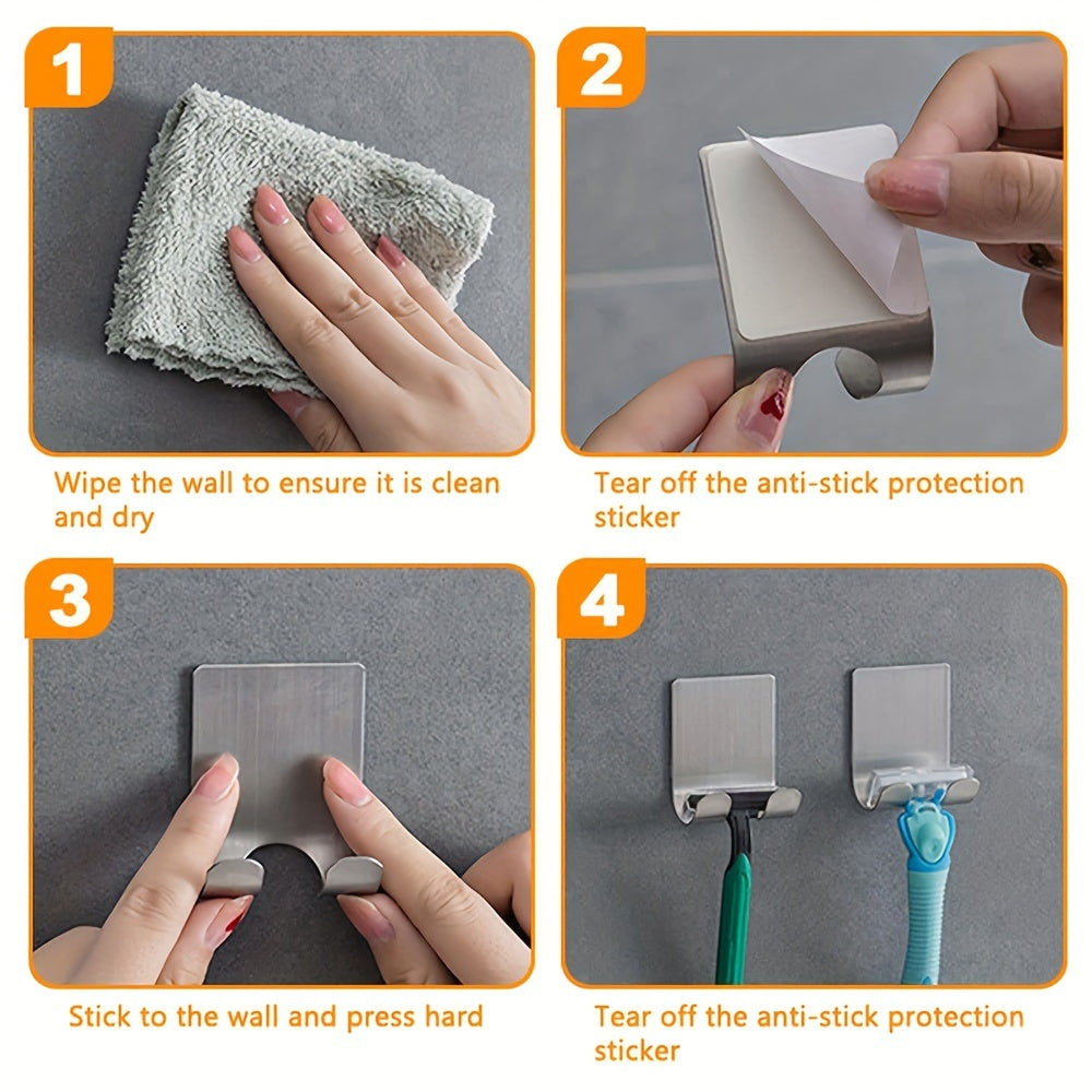 Electric Shaver Holder Black Wall Mount Storage Rack