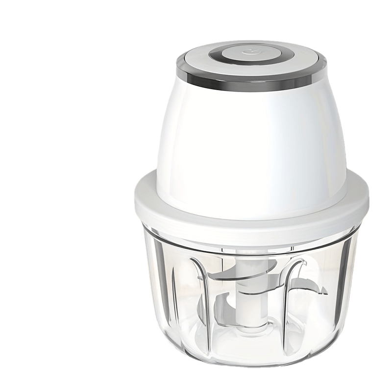 Picadora eléctrica portátil de alimentos 350ML, cortador de ajo inalámbrico USB de mano
