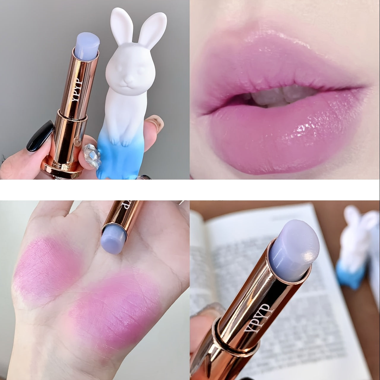 Bálsamo labial para mujeres, hidratante, crema para el cuidado de los labios, escualano vegetal