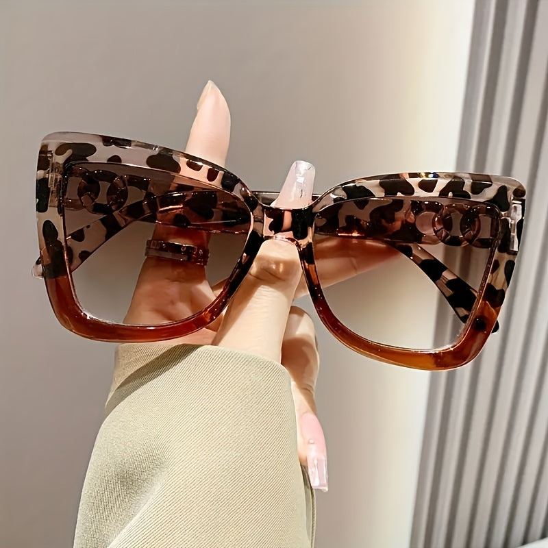 Gafas de ojo de gato para mujer, de policarbonato, gafas de moda para uso casual