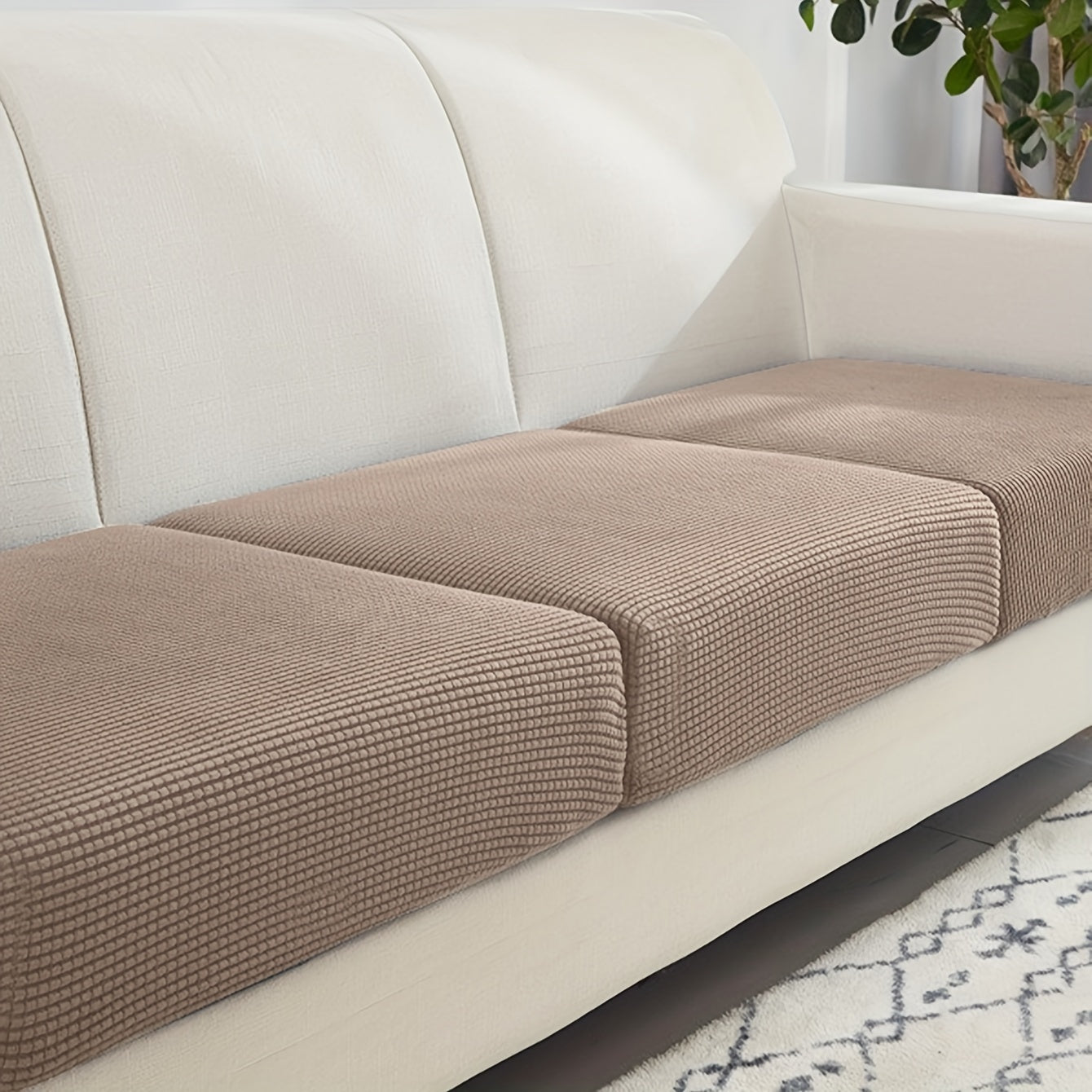 Натяните чехол для дивана, чтобы защитить подушку дивана, подходит для декора спальни, офиса и гостиной.