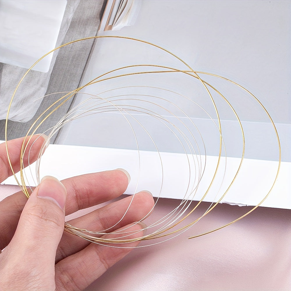 925 Silver Jewelry Wire 1m 0.3mm for DIY Bracelets and Necklaces