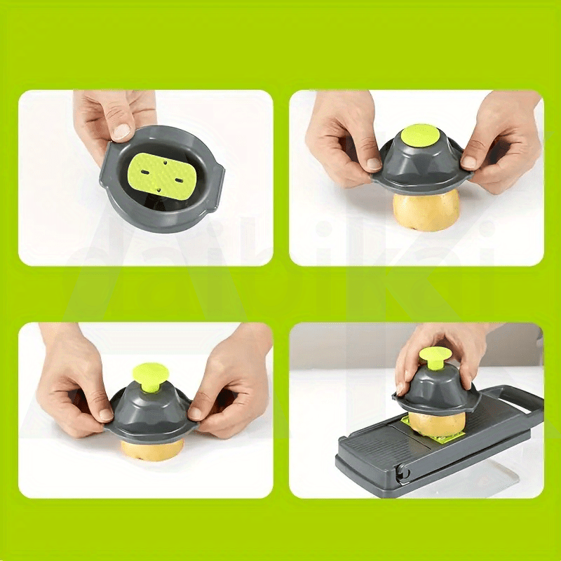 Turli sabzavotlar uchun ko'p funksiyali sabzavot maydalagich - oshxona uchun zarur asbob.