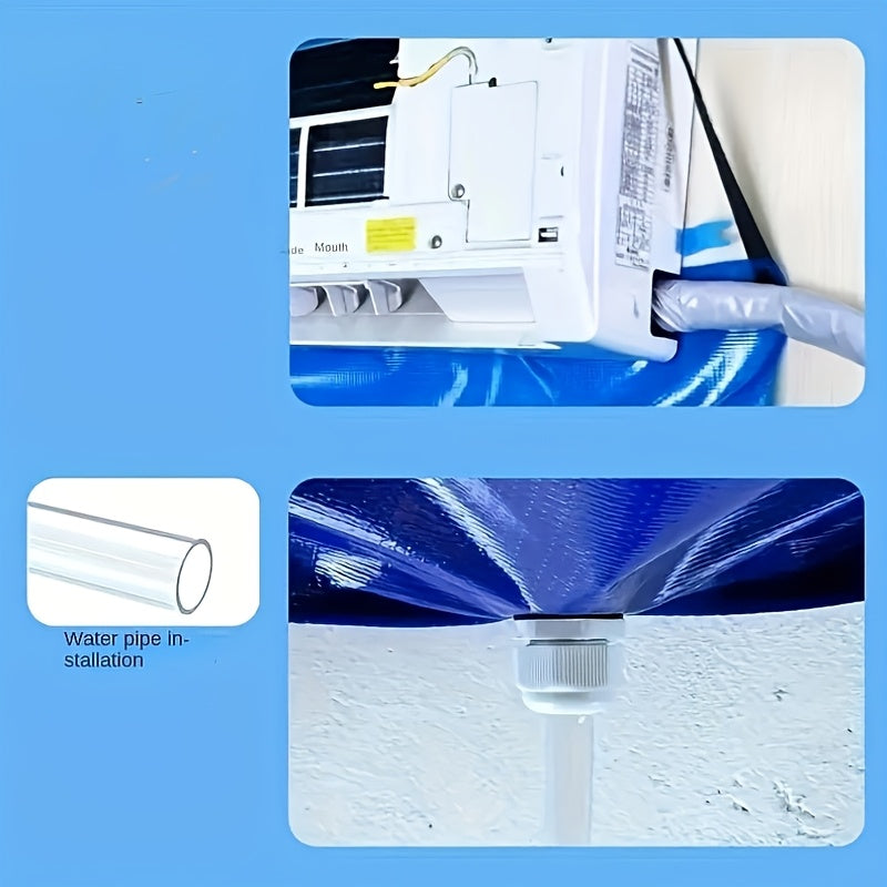 Set of 5 Reusable Air Conditioner Water Collection Bags for Summer AC Maintenance