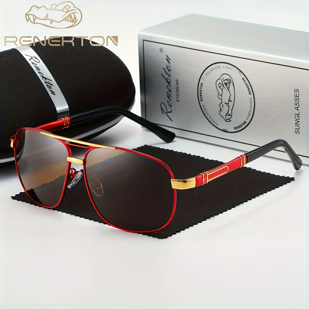 Men's Polarized Square Outdoor Sports Sunglasses for Riding Driving Fishing