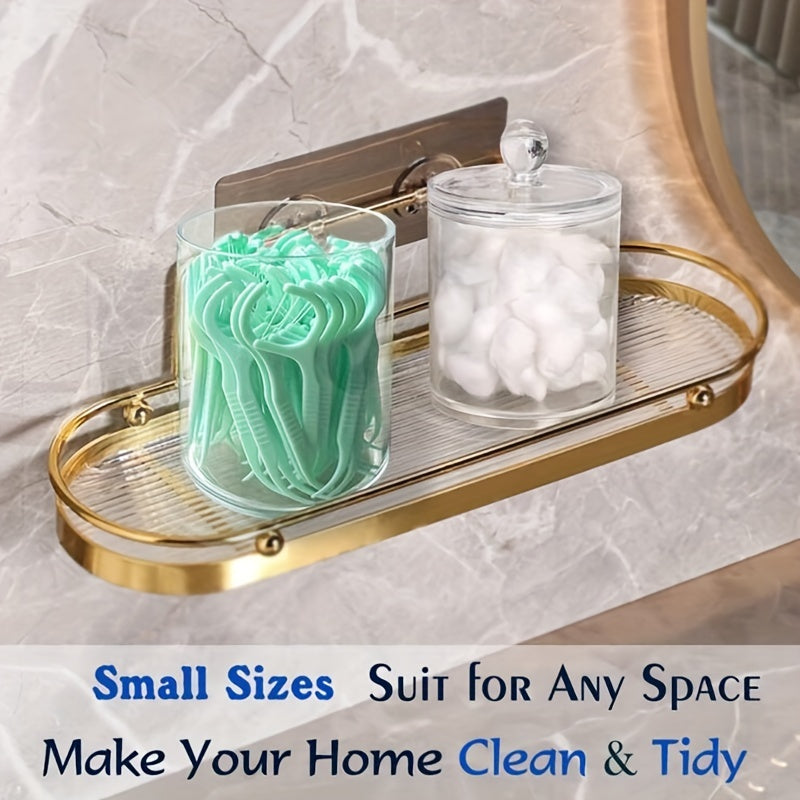Clear Plastic Canisters with Lids for Q-tips and Swabs Storage Bathroom Makeup
