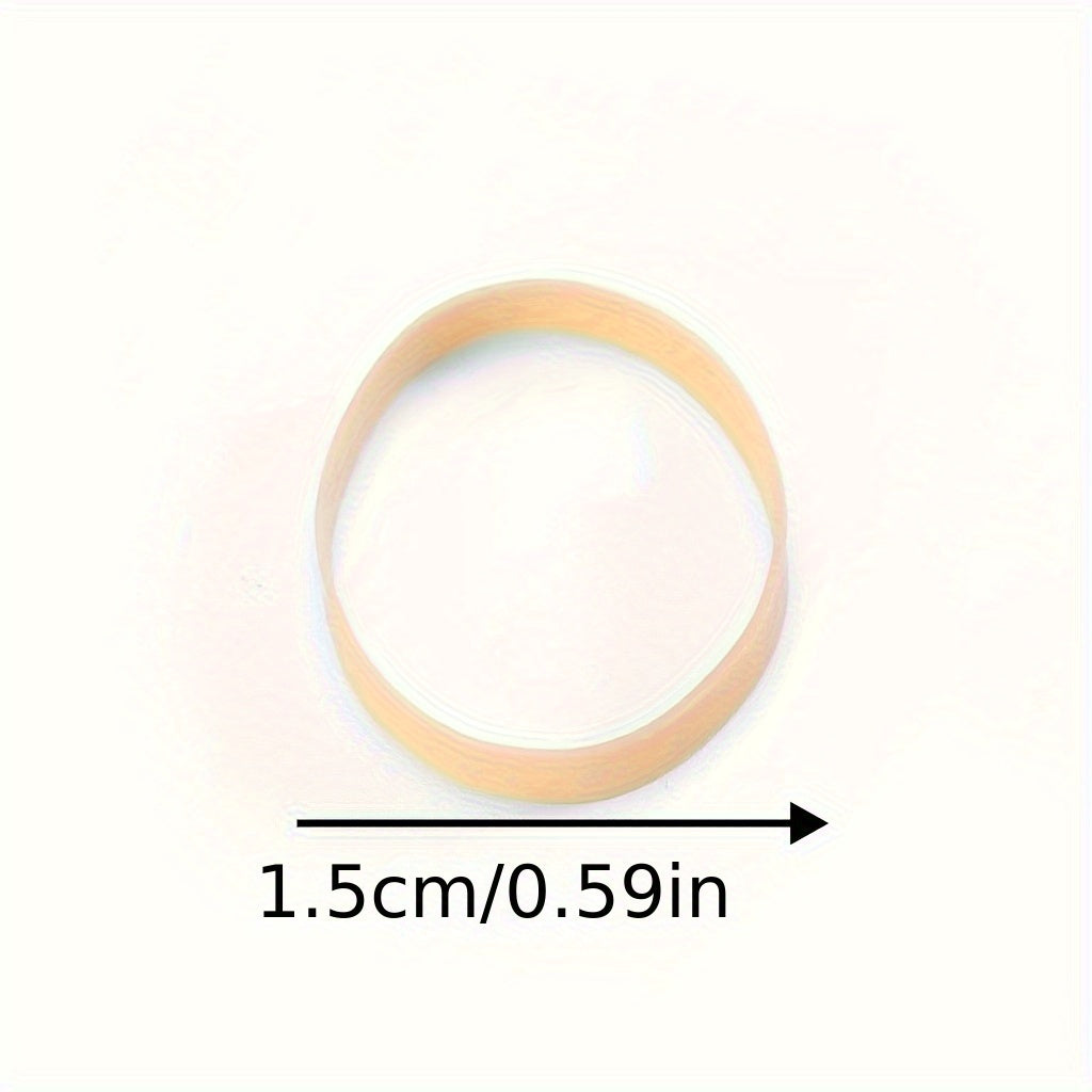 1000 Pcs Multicolor Disposable Rubber Bands for Girls Hair Styling