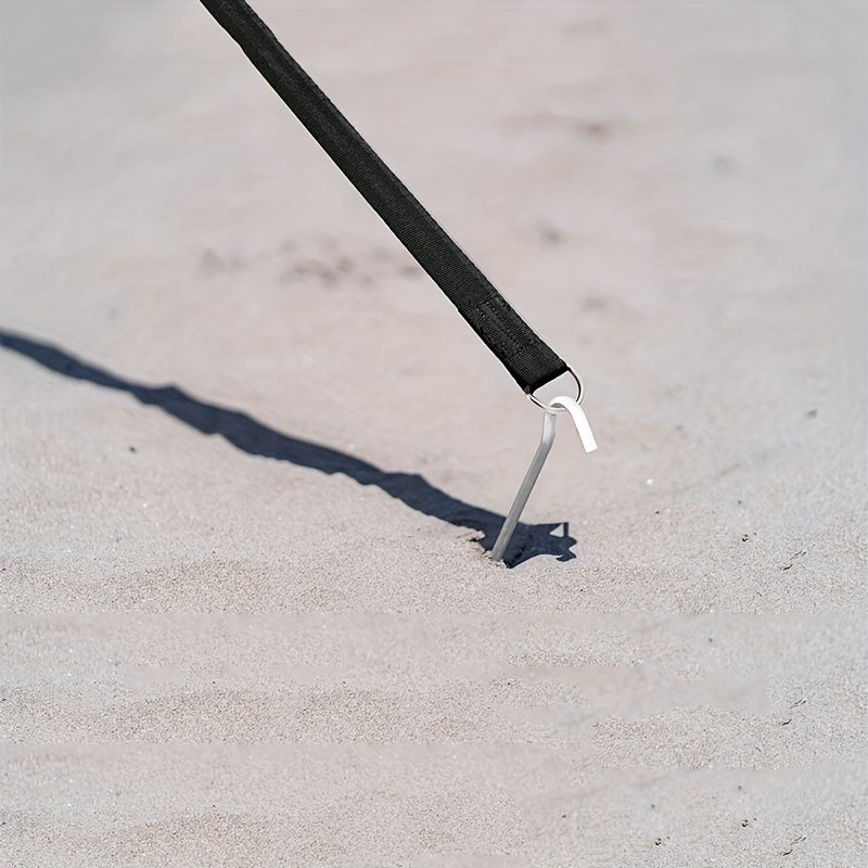 Black Tie Down Kit for RV Awnings Camping Outdoor Equipment