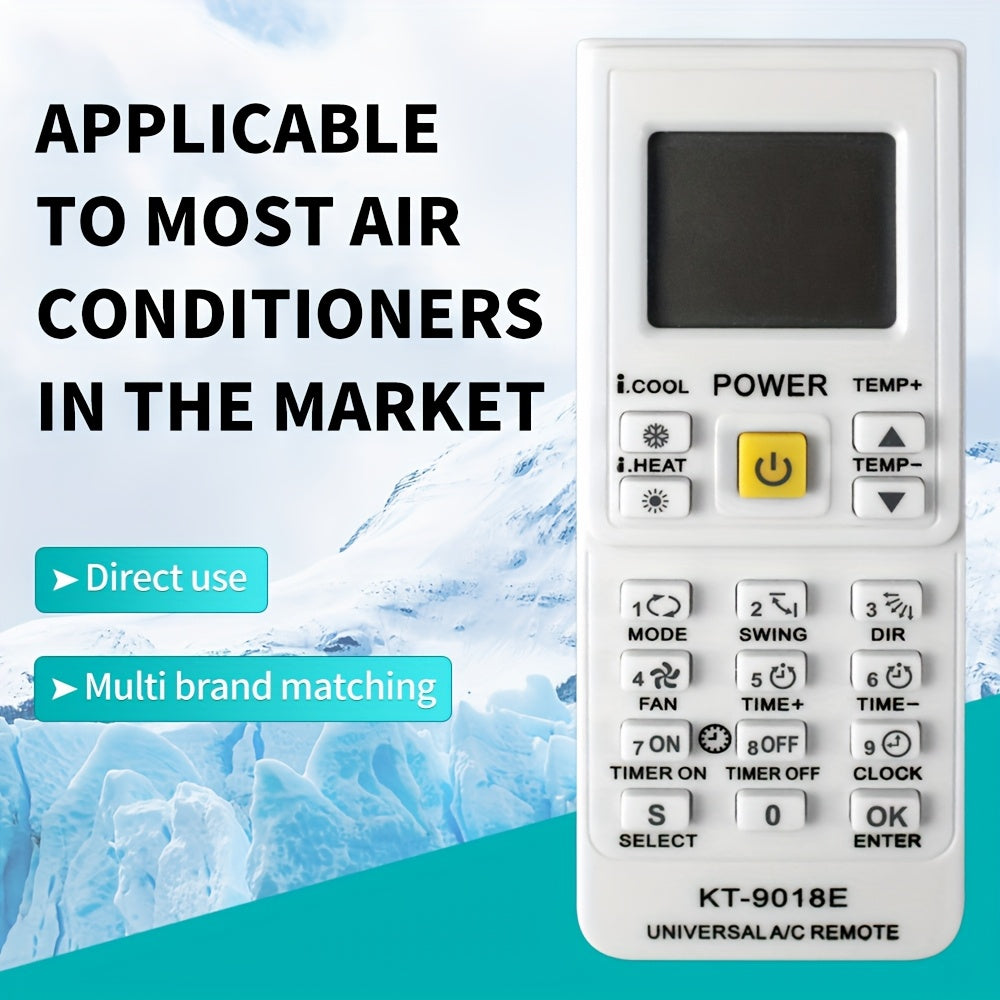Control remoto universal para aire acondicionado 5000-en-1 sensor infrarrojo de reemplazo compatible con la mayoría de marcas