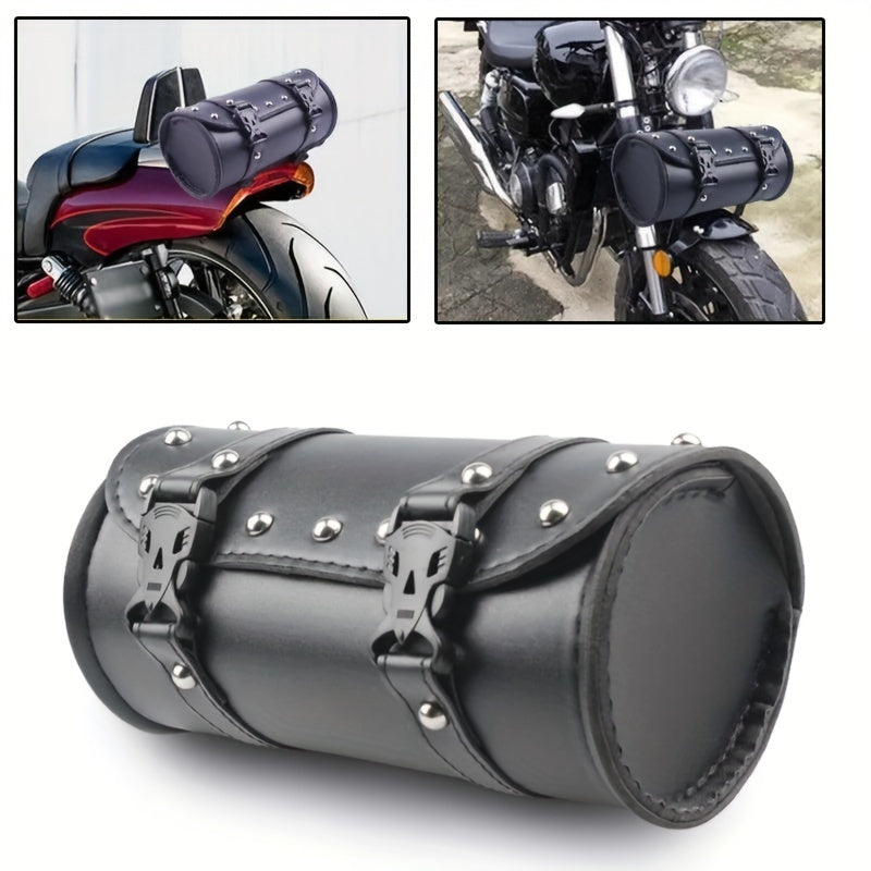 Motorcycle PU Leather Saddlebags Waterproof Side Bag for Sportster Touring