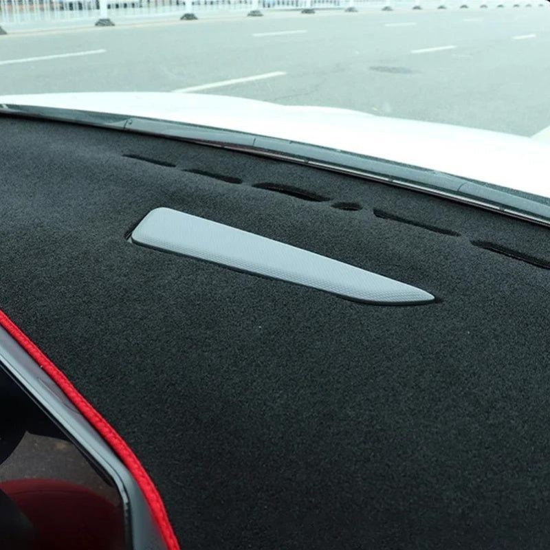Dashboard Cover Mat for Car Interior Black Anti-Slip UV Protection