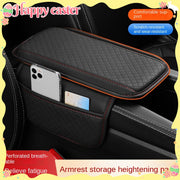 Universal PU teri avtomobil uchun qo‘ltiq qutisi, saqlash va chizishga qarshi himoya bilan