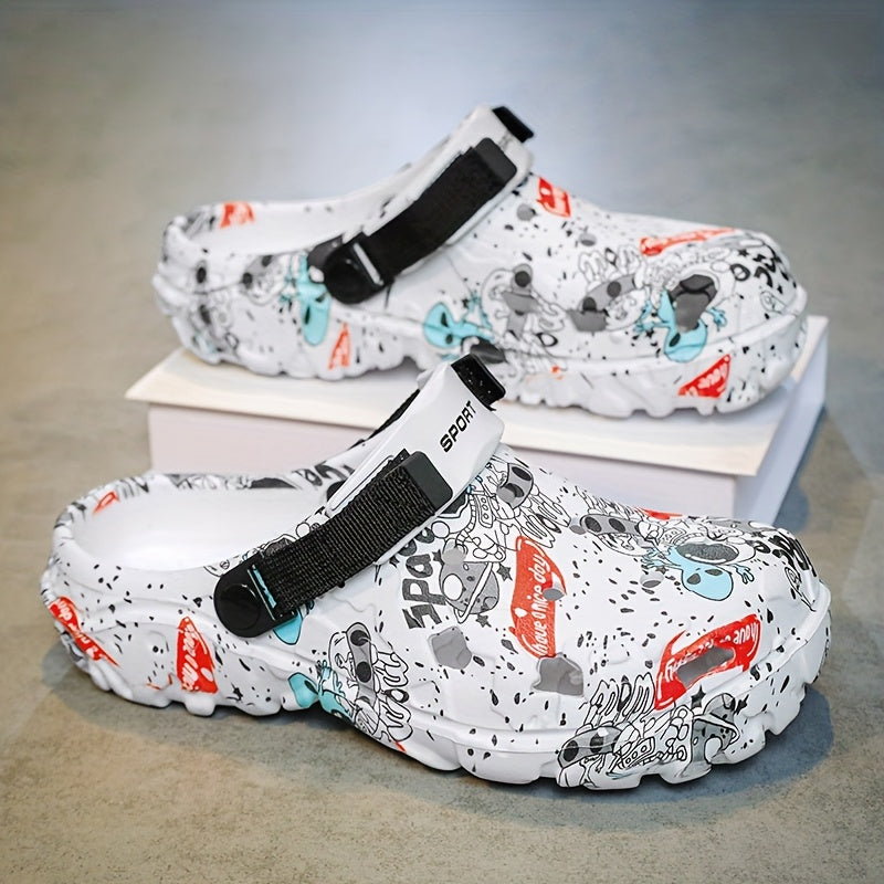 Women's Canvas Shoes with Cartoon Pattern Casual Party Beach Wear