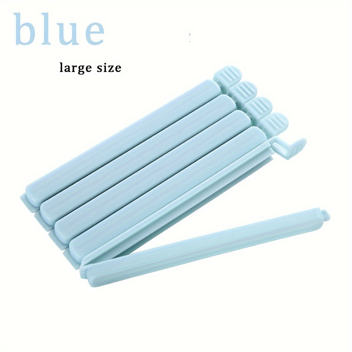 Oziq-ovqat saqlash kliplari 5 yoki 10 dona, oziq-ovqatning yangi holatini saqlash uchun havo o'tkazmaydigan sumka kliplari