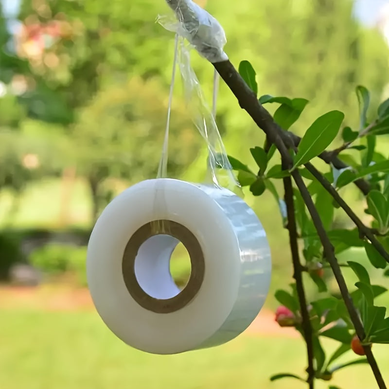 4-Pack Stretchable PE Plastic Grafting Wraps Self-Adhesive Tree Support