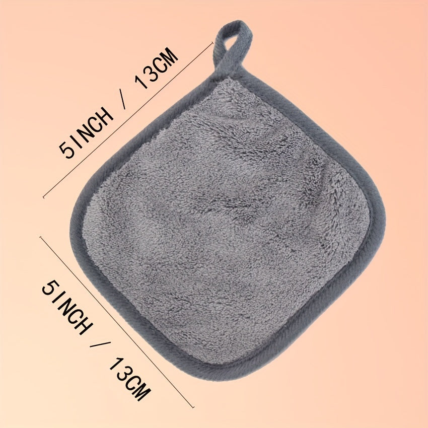 6/12 dona Mikrotoʻqima Yuzni Tozalash Matolari Makiyajni Olib Tashlash uchun Yuviladigan Qayta Ishlatiladigan