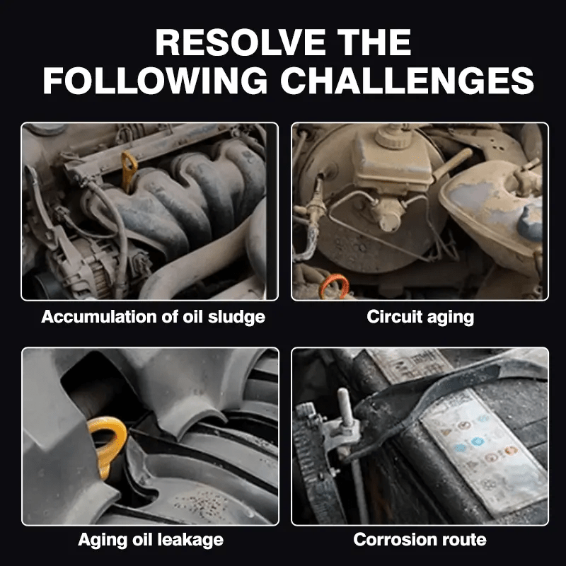 Automotive Engine Compartment Refurbishment Kit 100ml Protective Coating and Degreaser