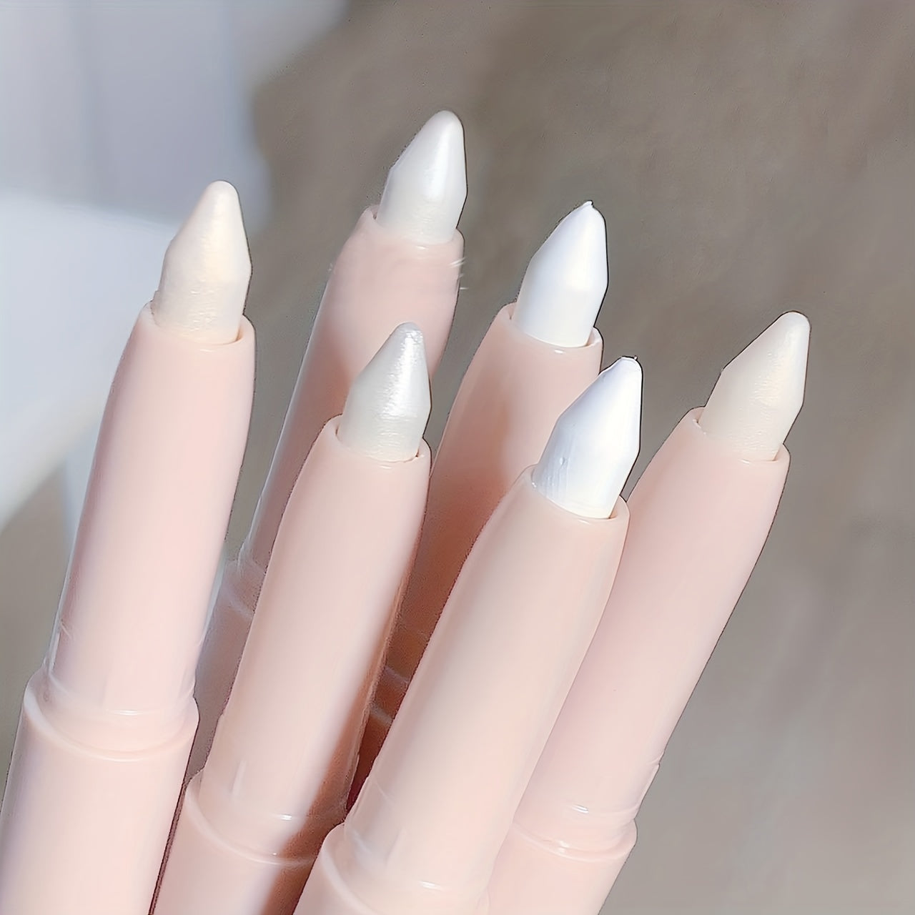 Women Glitter Rotating Eyeliner Pen 15 Colors Long-Lasting Smudge-Proof