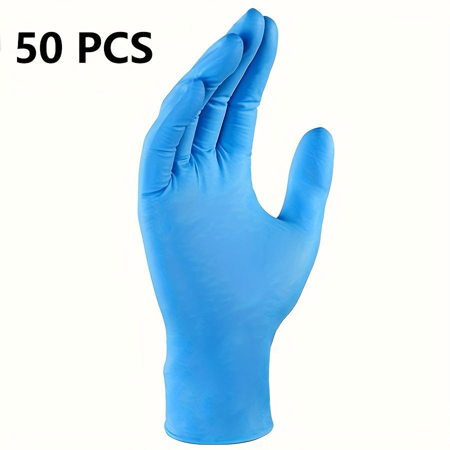Heavy Duty Waterproof Nitrile Gloves for Household Cleaning Kitchen Bathroom Car Washing Reusable Pack of 50 100 30 10