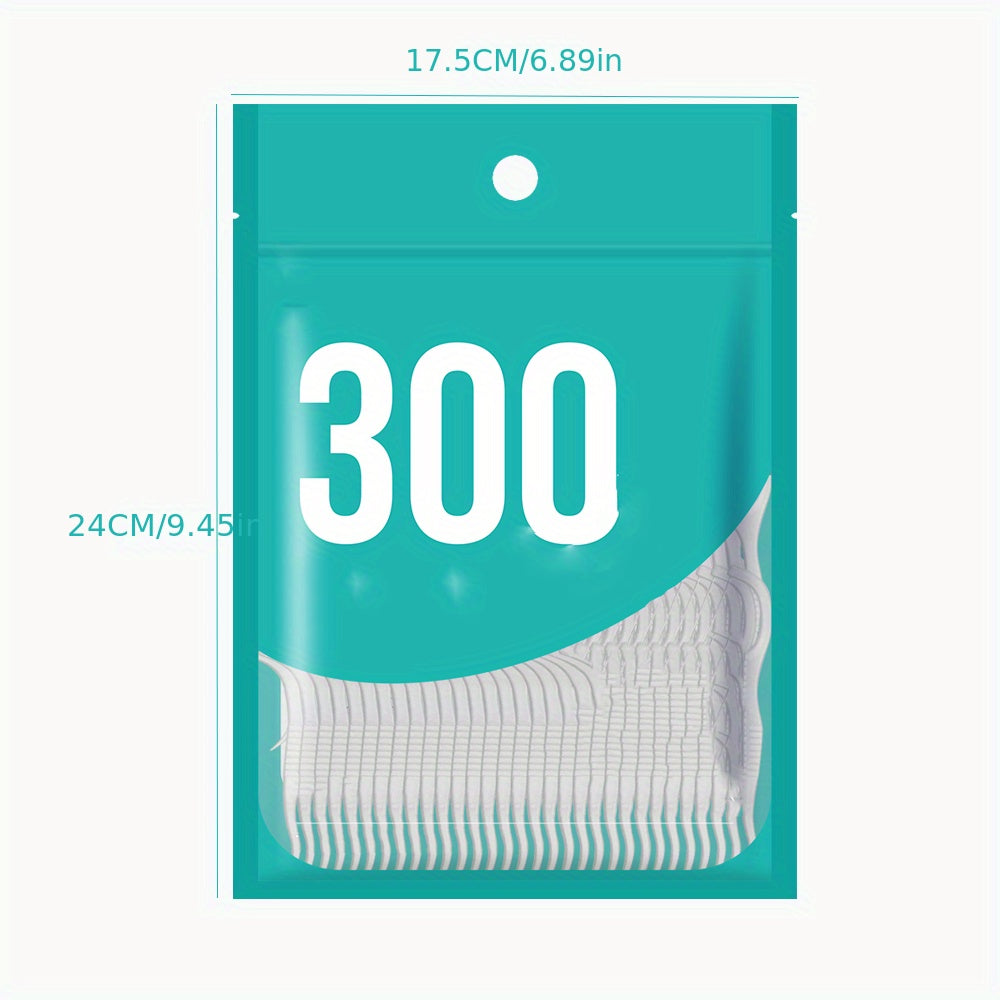 300 Pcs Dental Floss Picks Oral Dental Hygiene Tooth Cleaner Travel Tool