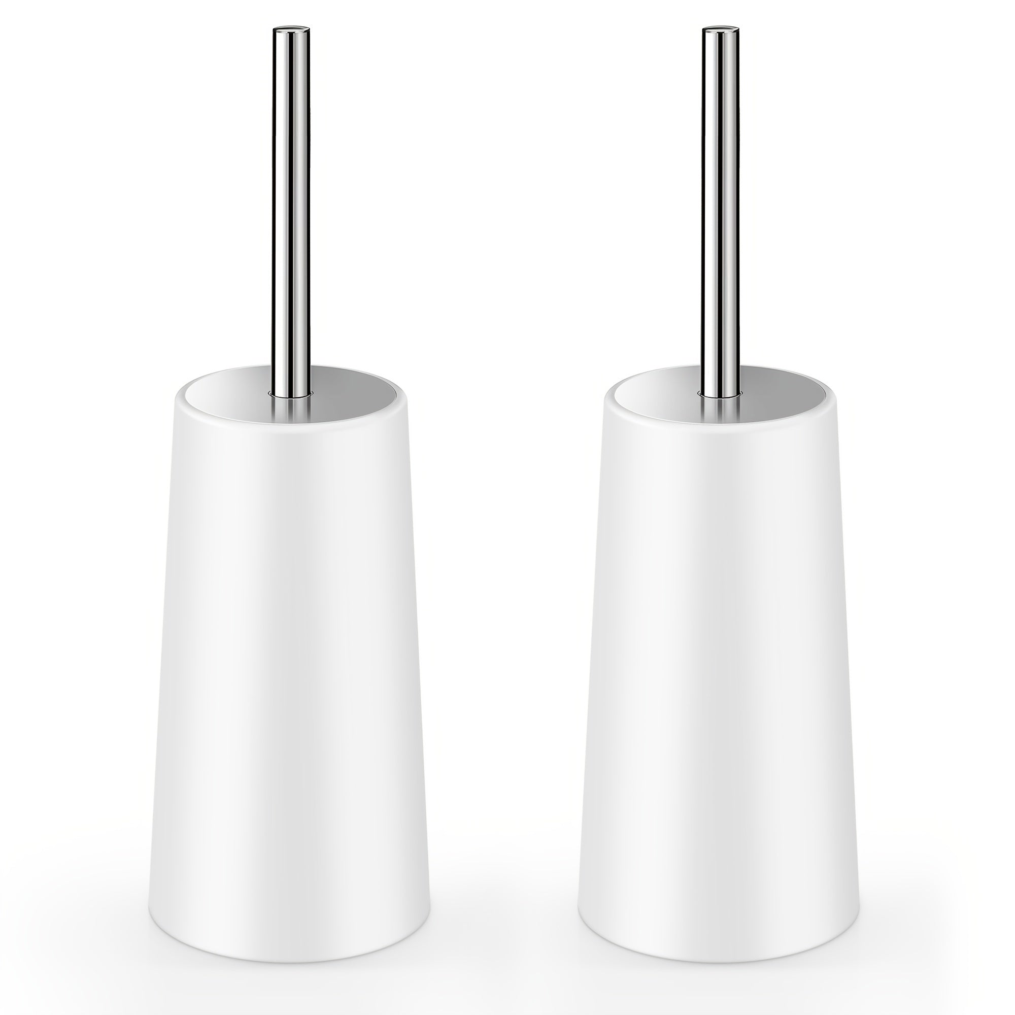 Обновите свою ванную комнату с помощью туалетной щетки и подставки IXO, набора из 2 штук с длинным стержнем из нержавеющей стали 304. Эта стильная и прочная туалетная щетка разработана с учетом комфорта и элегантности.