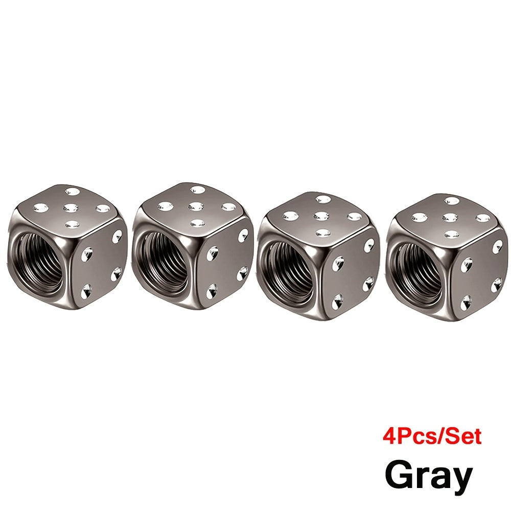 4 шт. алюминиевых колпачков для вентиляционных отверстий колесных шин для автомобиля, мотоцикла, грузовика