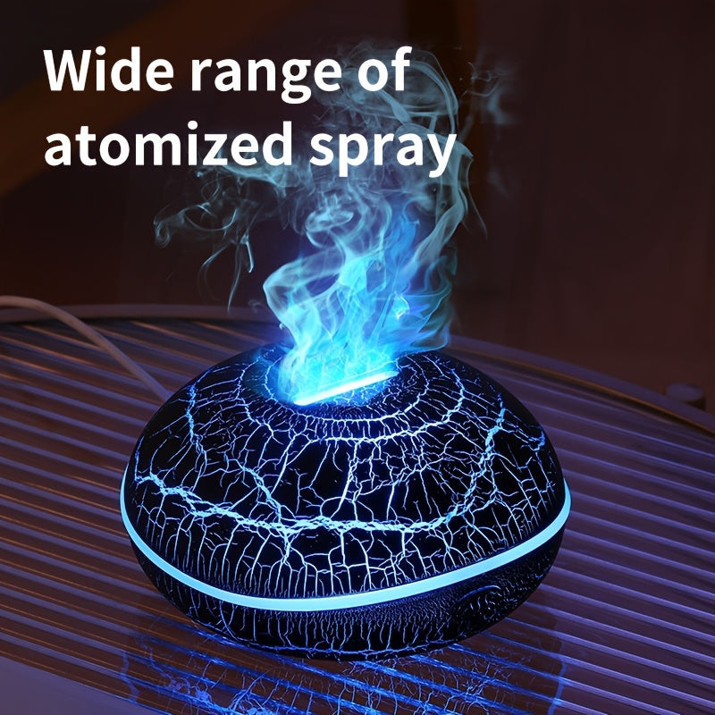 Unisex Aromatherapy Air Humidifier with LED Lights and Auto Shut-Off