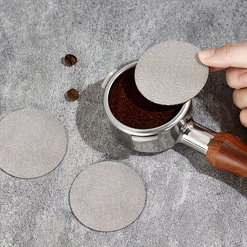 Stainless Steel Espresso Puck Screen Reusable 51mm for Coffee Machines