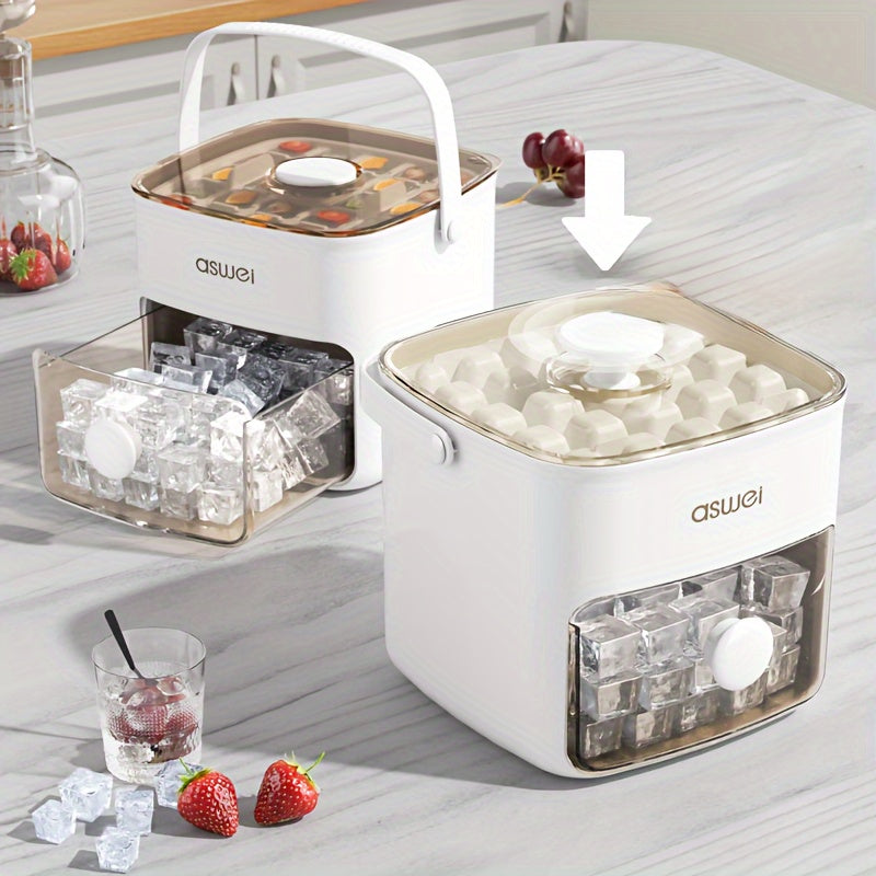 Набор из 5 шт. для ледогенератора, пищевой пластик, двухъярусные лотки, 48 кубиков