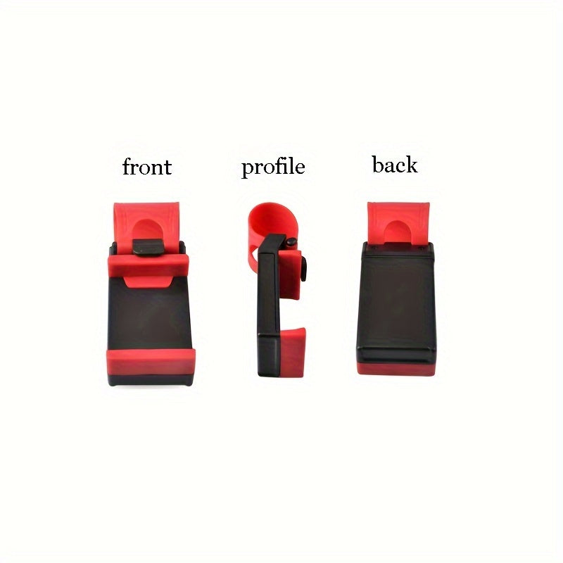 Rul uchun avtomobil telefon tutgichi Universal sozlanadigan mobil telefon o'rnatgichi