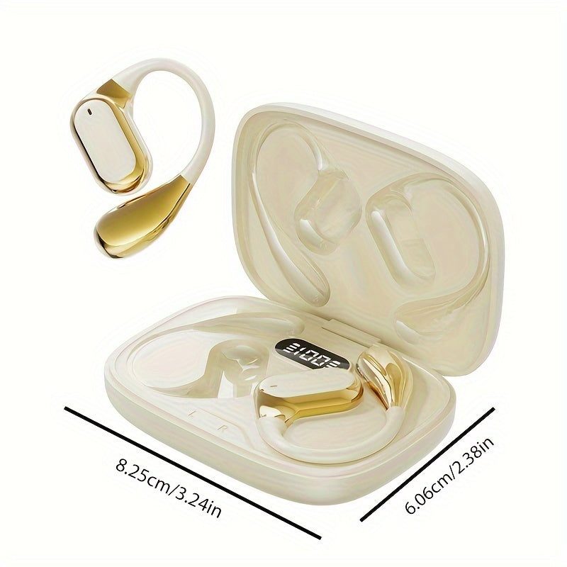 Новые стильные беспроводные наушники-вкладыши для музыки с Dolby Bass 9D стереозвуком и HD-звонками для Android и iPhone, спортивные наушники.