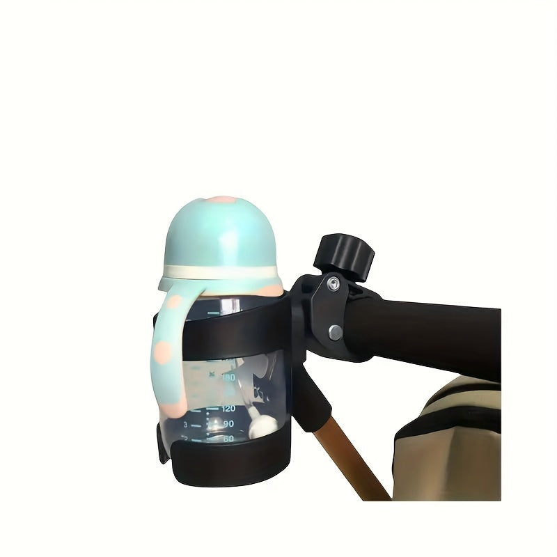 Rotatable Drink Bottle Holder for Bicycles and Strollers, Cup Organizer