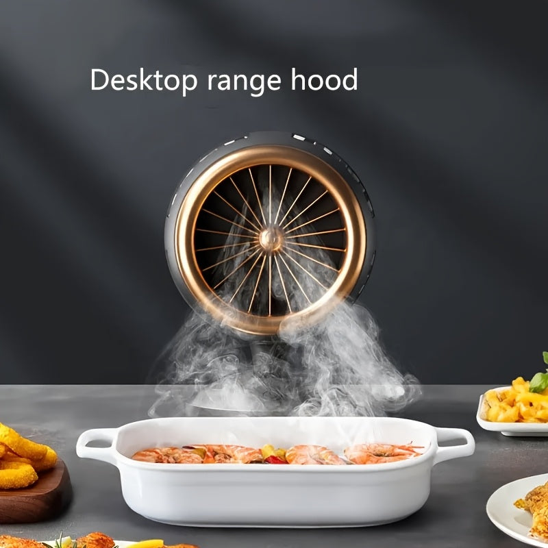 Portable USB-powered range hood for indoor BBQ hot pot RV kitchen ventilation