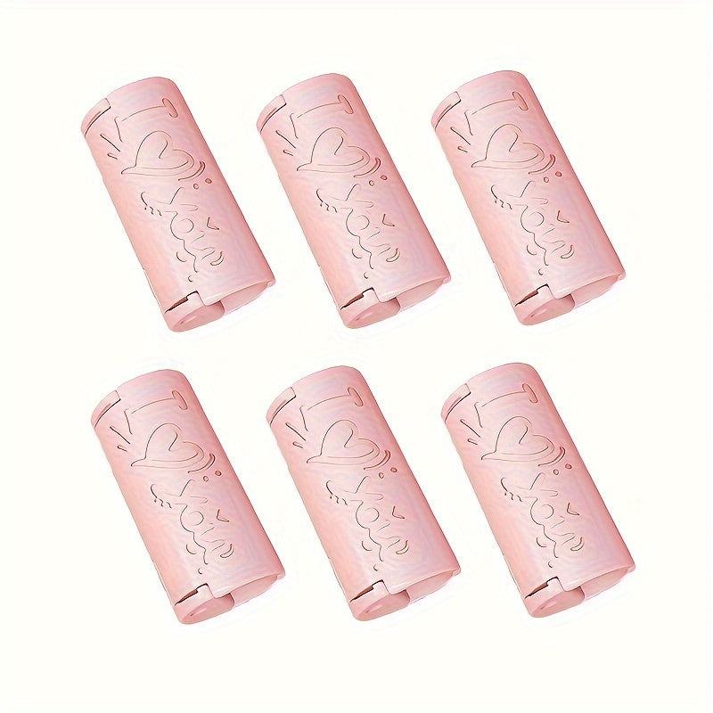 Set of 6 Pink Bed Sheet Clips Non-Slip Quilt Corner Fasteners Bedding Securement