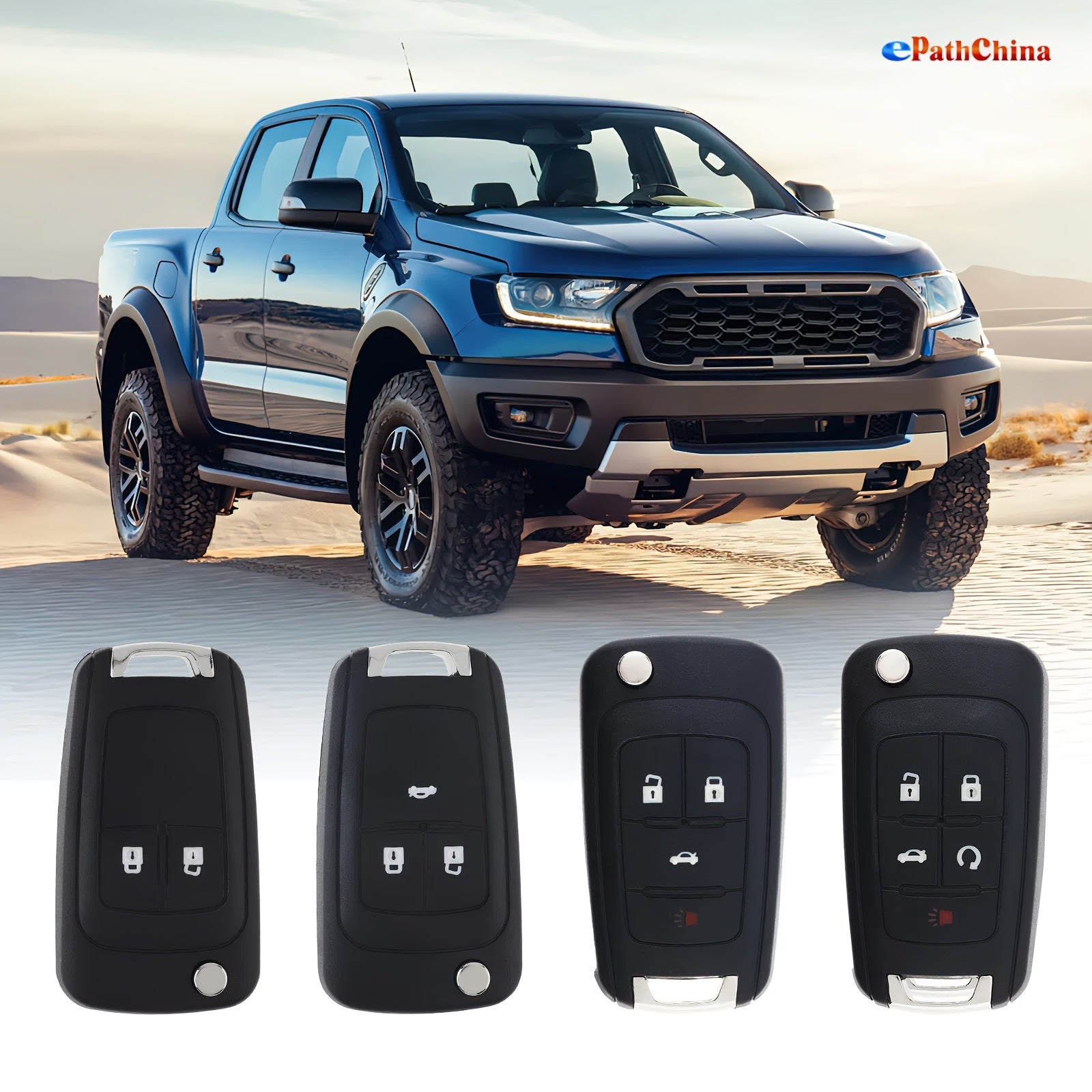 Premium Car Key Fob Case Shell 2/3 Buttons for Opel Vauxhall Astra Corsa