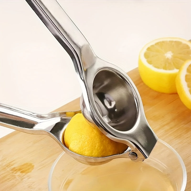 Exprimidor manual de acero inoxidable para jugo de limón y naranja, prensa manual