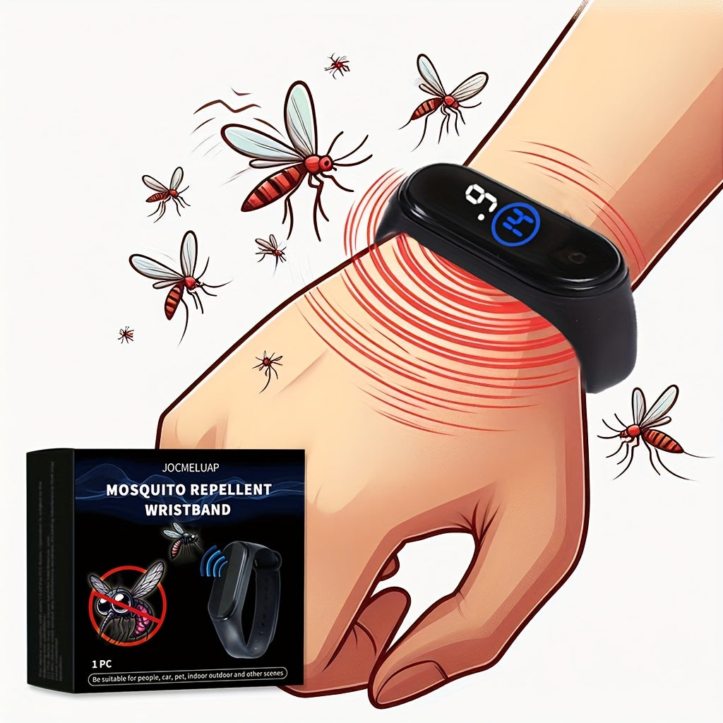 Unisex Silicone Mosquito Repellent Bracelet Outdoor Insect Protection